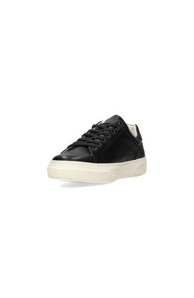 LIA LIDY TOP 黒　ブラック　black BLACK Men's Black leather lace-up shoes | The Kooples