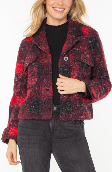 BUTTON FRONT BOXY SHACKET – LIVERPOOL LOS ANGELES