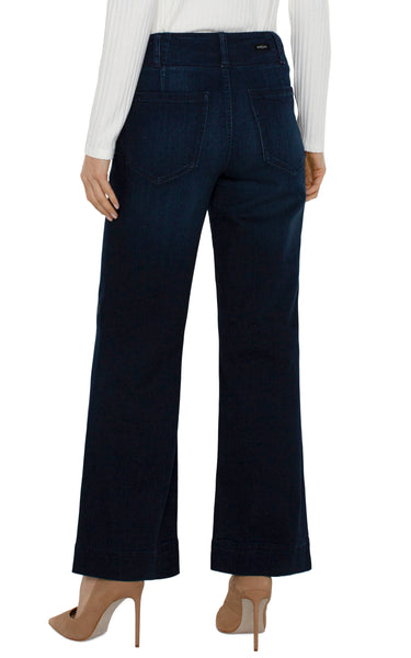 PATCH POCKET WIDE LEG TROUSER – LIVERPOOL LOS ANGELES