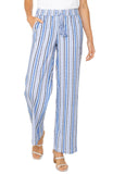 WHITE BLUE MULTI STRIPE