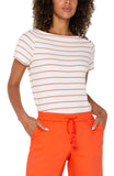 WHIPPED CREAM CLEMENTINE STRIPE