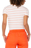 WHIPPED CREAM CLEMENTINE STRIPE