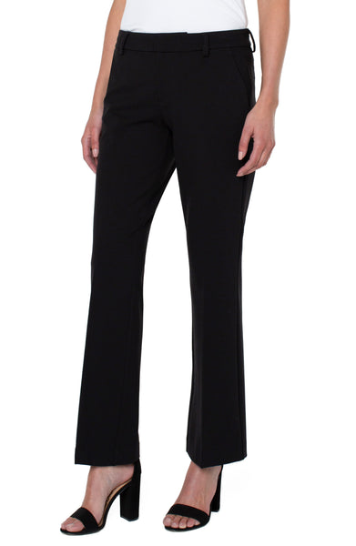 KELSEY FLARE TROUSER SUPER STRETCH PONTE - LONG – LIVERPOOL LOS ANGELES