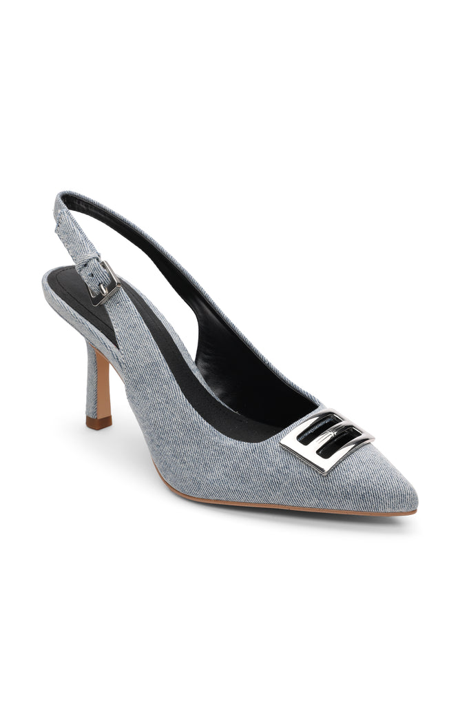 サンダル・ミュール N 21 Slingback With Logo 関税&送料込】N 21 Slingback With Logo (N21 numero ventuno