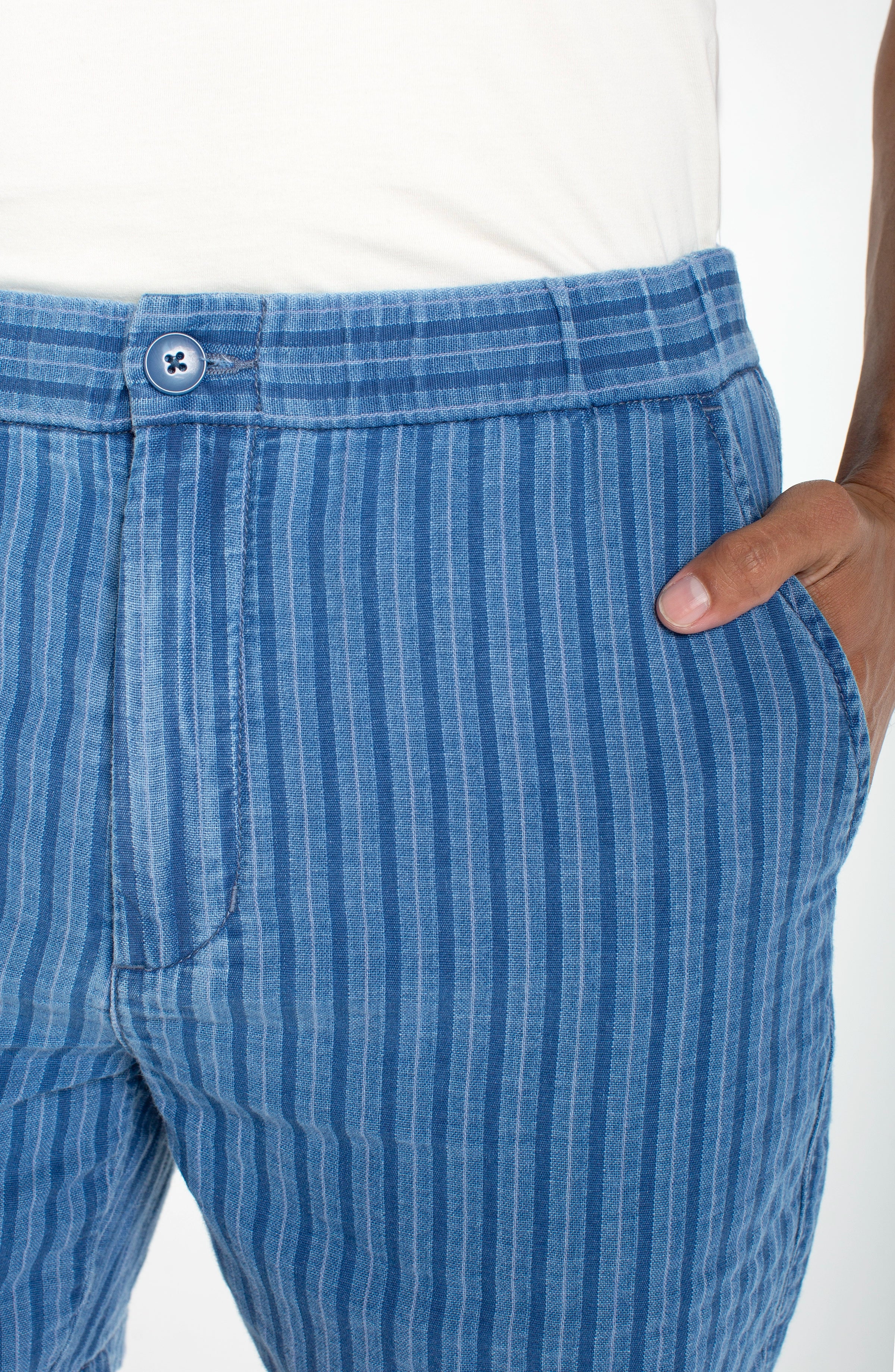 MEDIUM INDIGO STRIPE