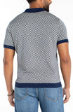 JOHNNY COLLAR SWEATER KNIT POLO