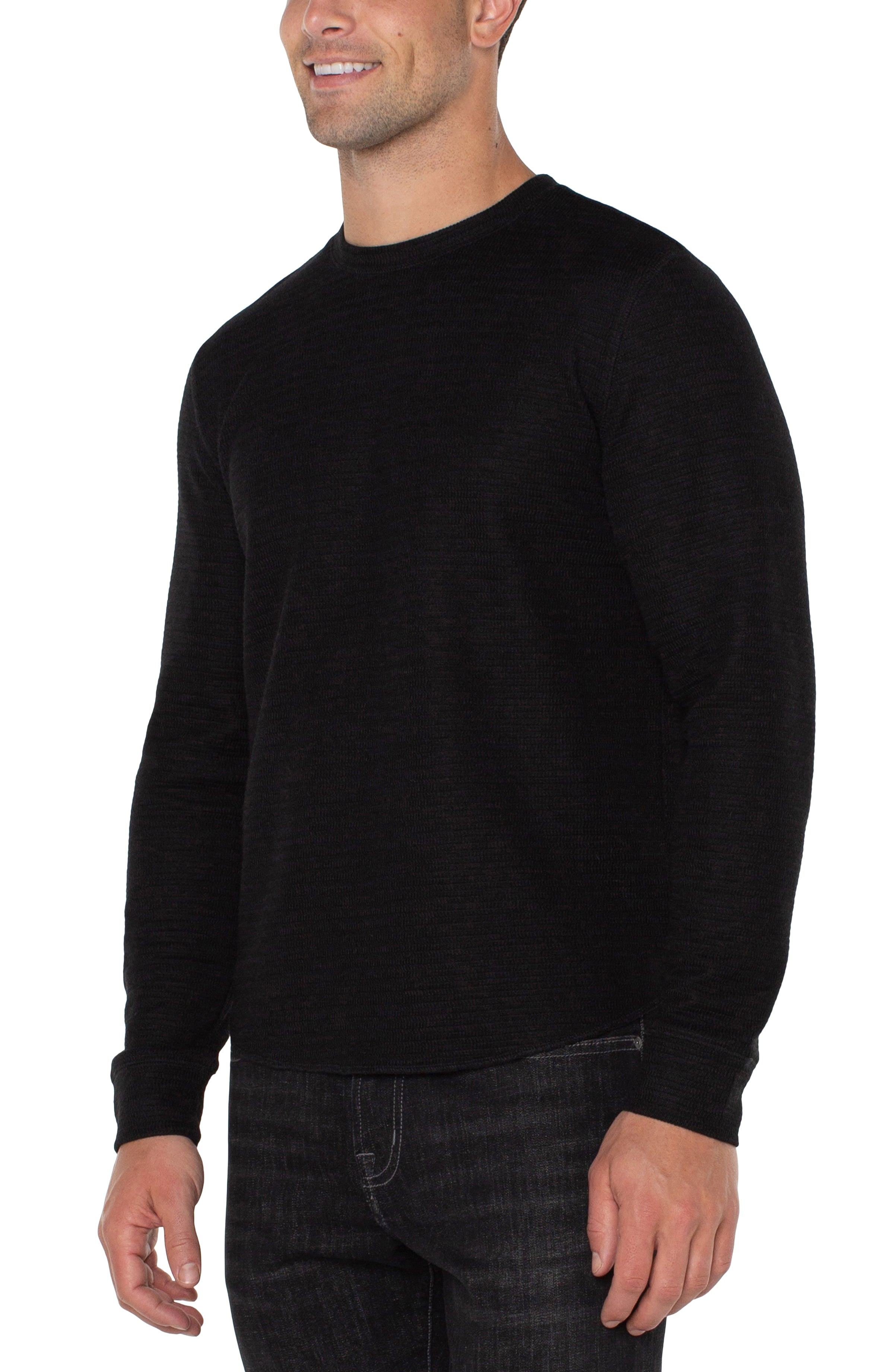 ★新品 everyone j.30000 long sleeve NAVY M Custom Next Level Apparel Long Sleeve Crewneck | RushOrderTees®