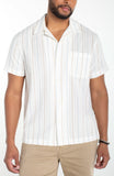 IVORY AQUA STRIPE