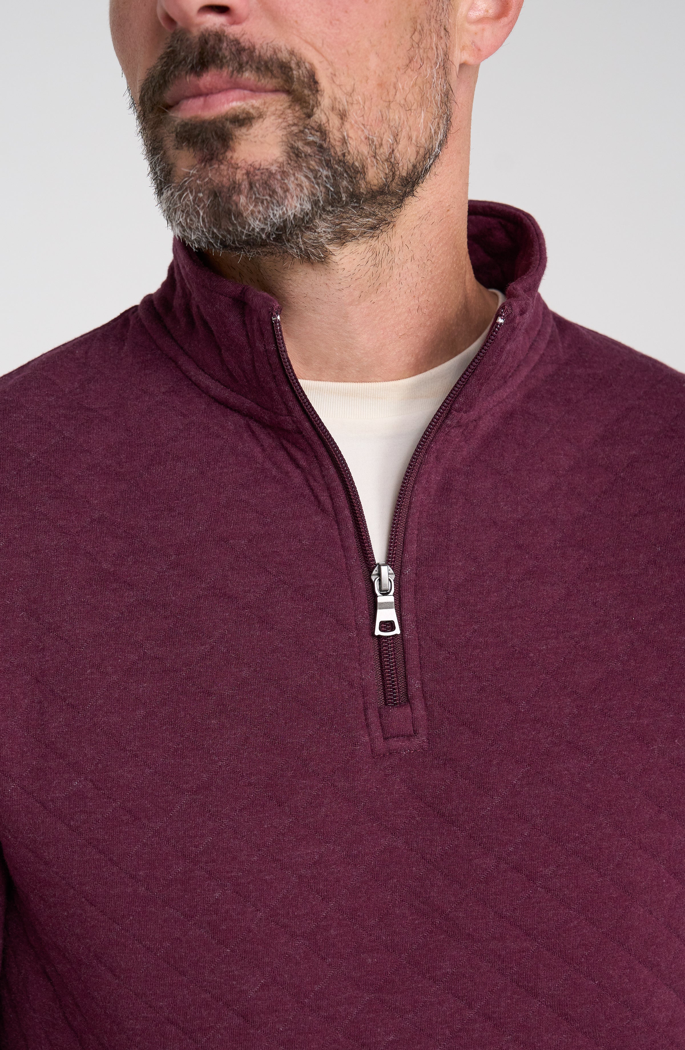 QUARTER-ZIP PULLOVER