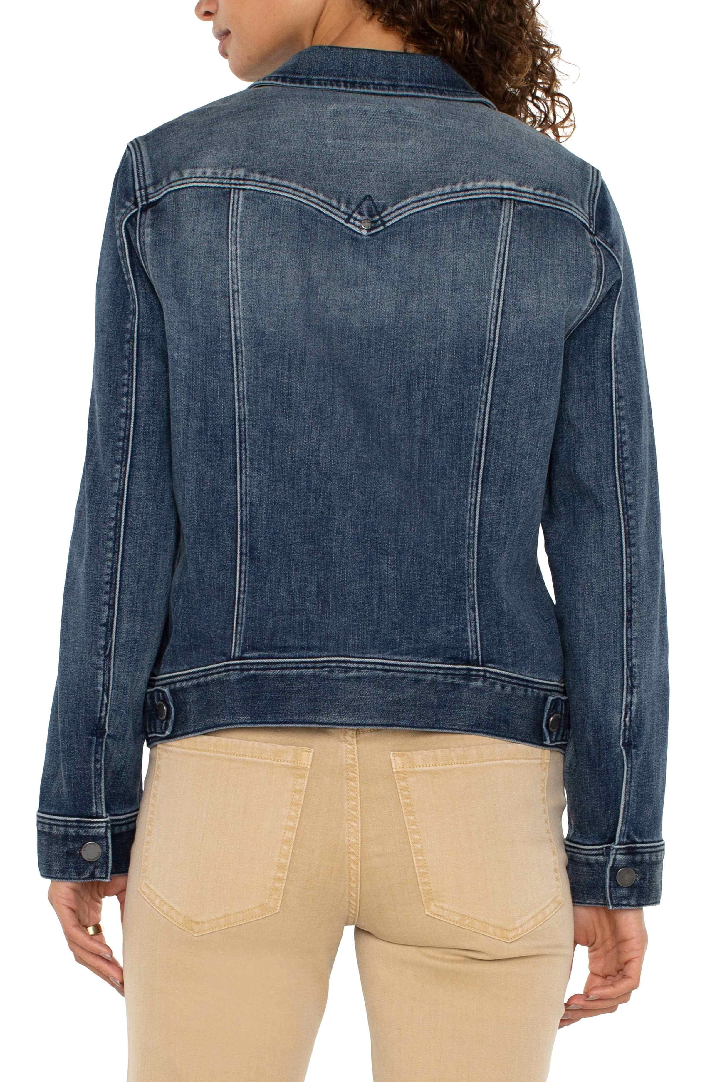 Petite jean jacket hotsell