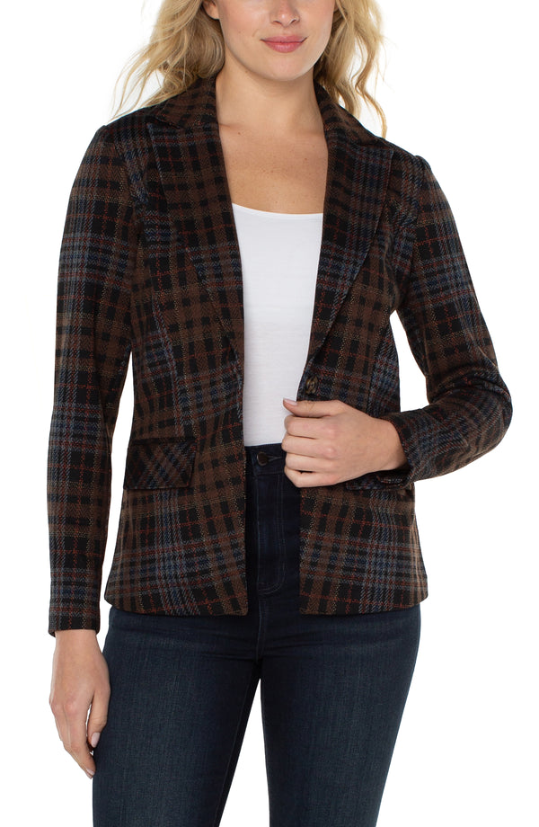 BLACK BROWNSTONE TARTAN