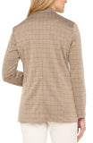 KHAKI GRID CHECK