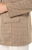 KHAKI GRID CHECK