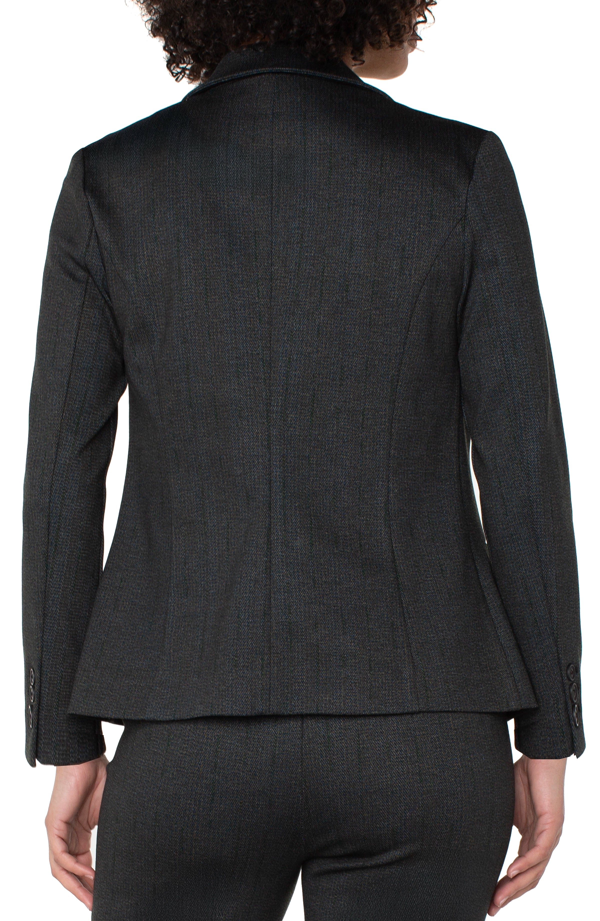 SMOKEY CHARCOAL HERRINGBONE