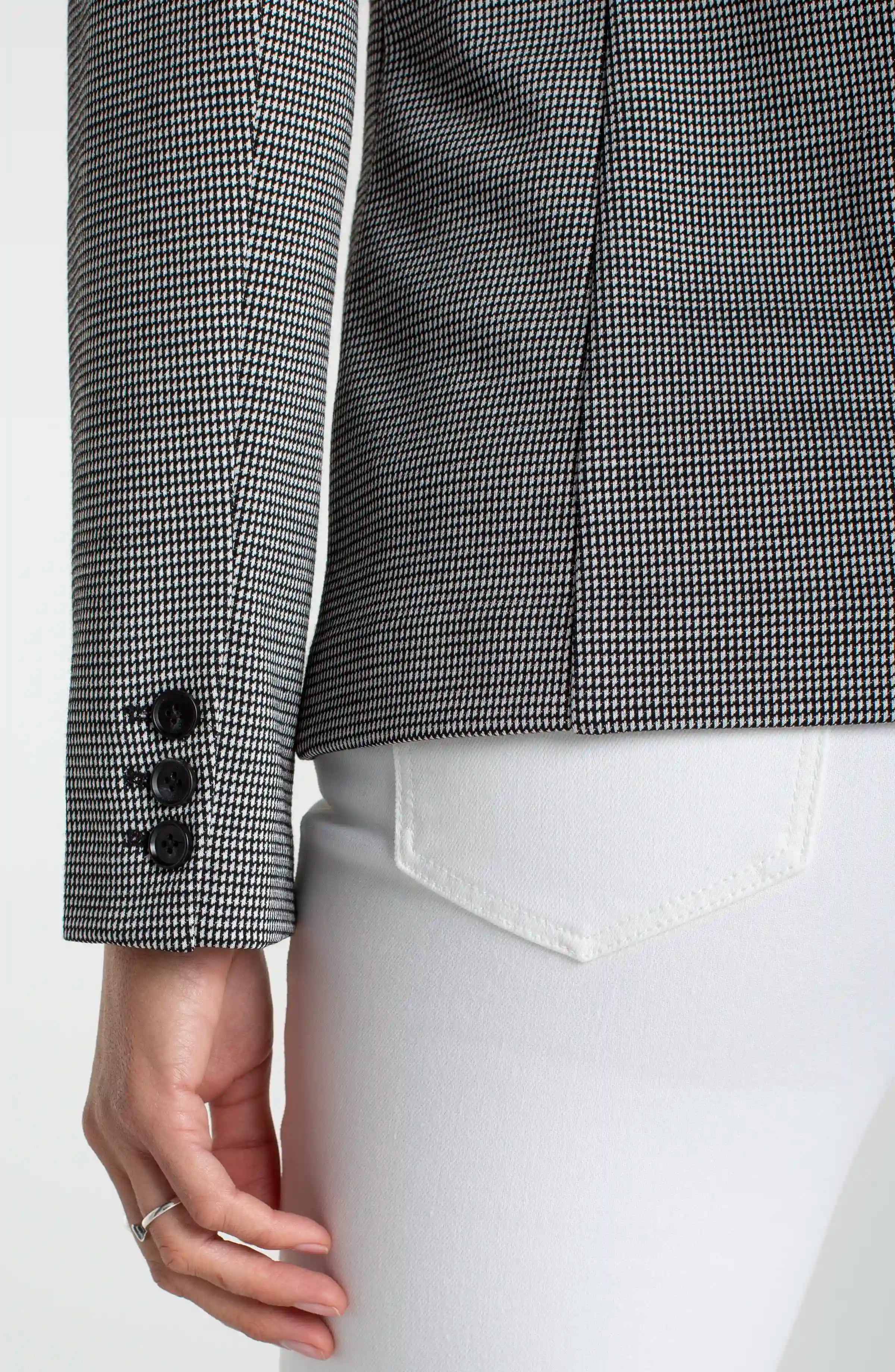 BLACK WHITE MINI CHECK