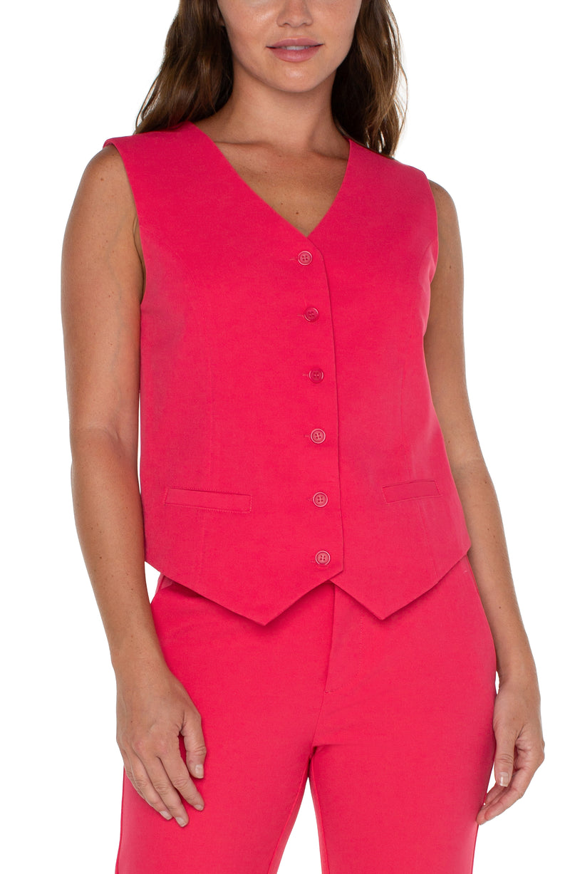 VEST WITH WELT POCKETS – LIVERPOOL LOS ANGELES