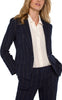 NOTCH COLLAR ONE BUTTON BLAZER