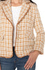 BLAZER WITH FRAYED EDGES