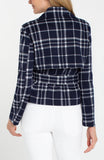 MIDNIGHT WHITE PLAID
