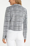 BLACK WHITE PLAID