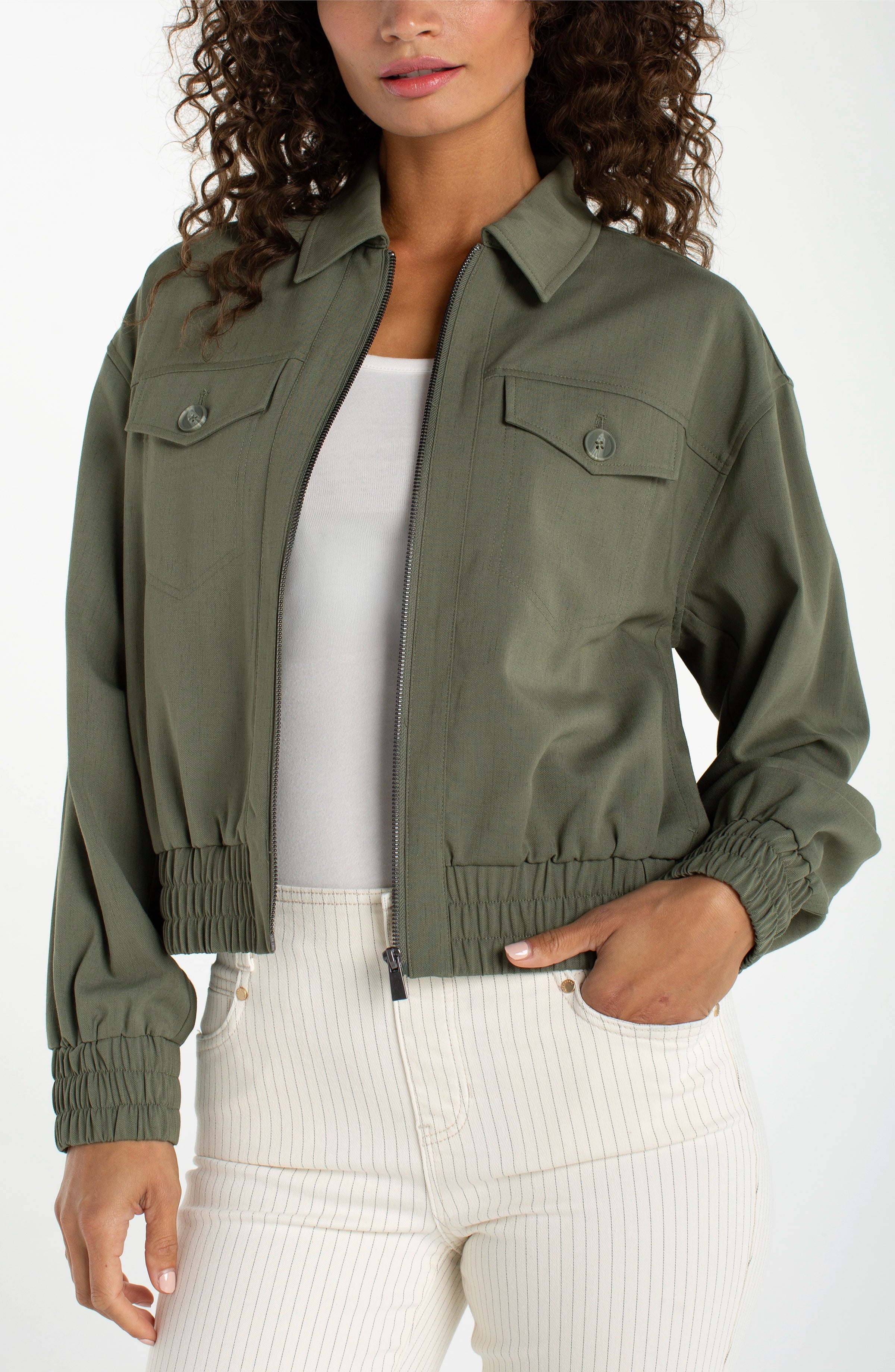 ZIP FRONT JACKET – LIVERPOOL LOS ANGELES