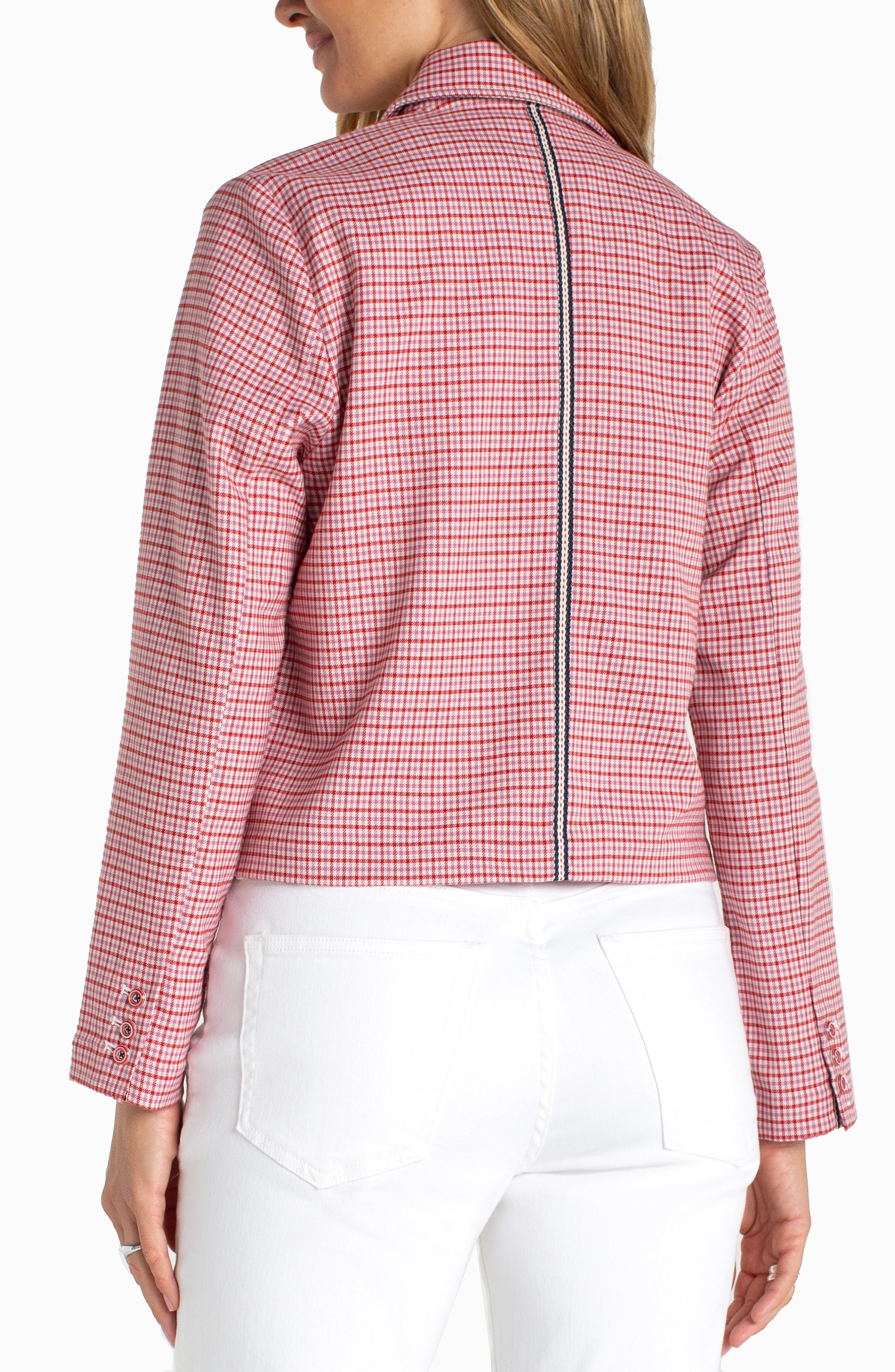 CHERRY RED PLAID