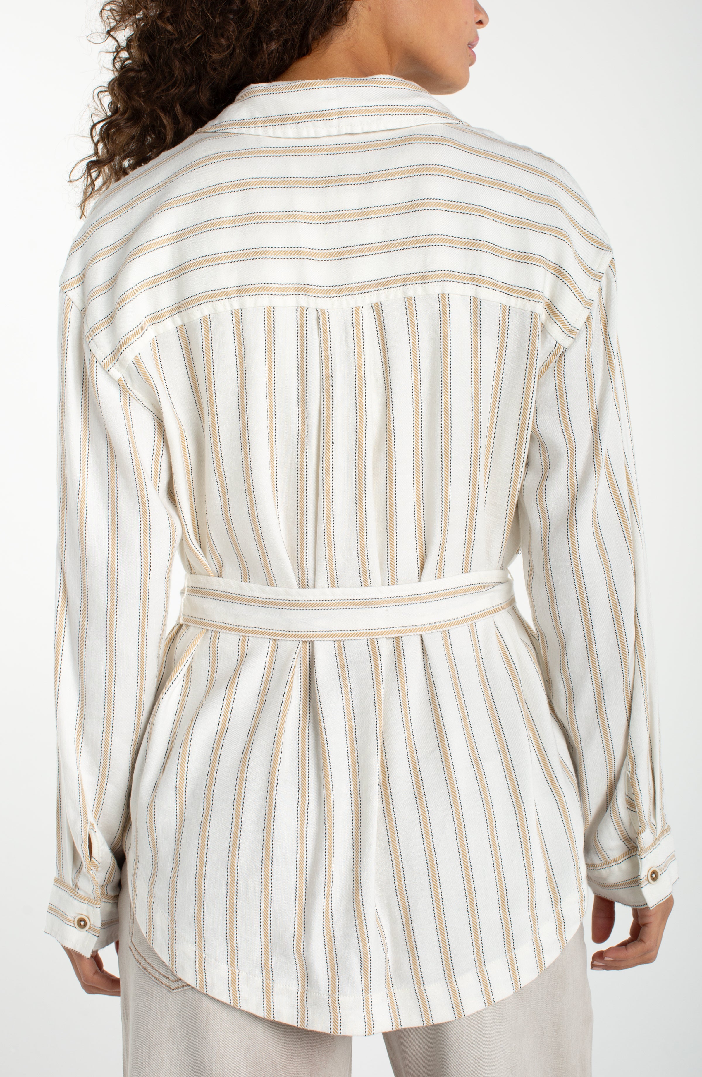 CREAM TAN STRIPE