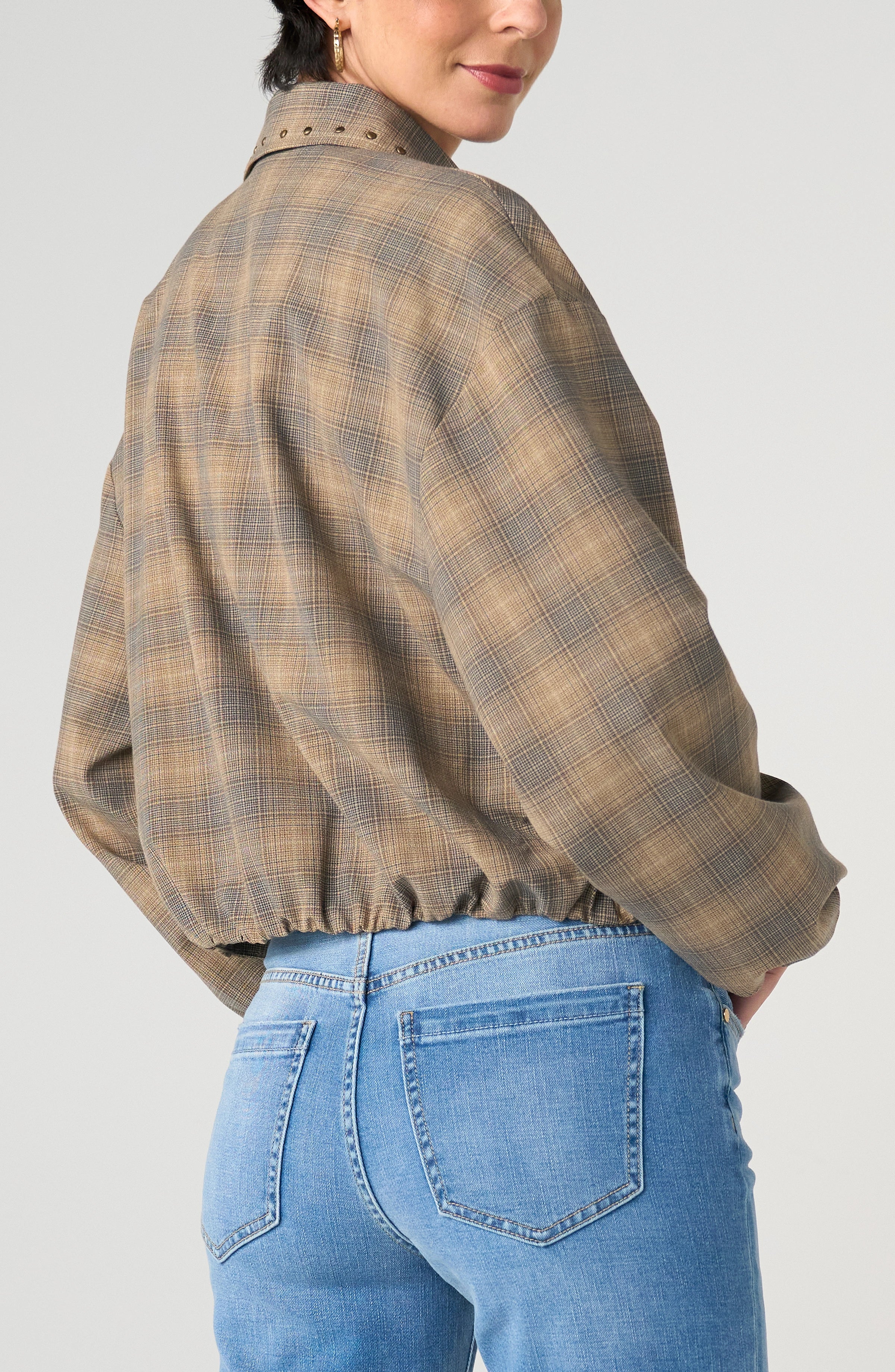 OAK MULTI OMBRE PLAID