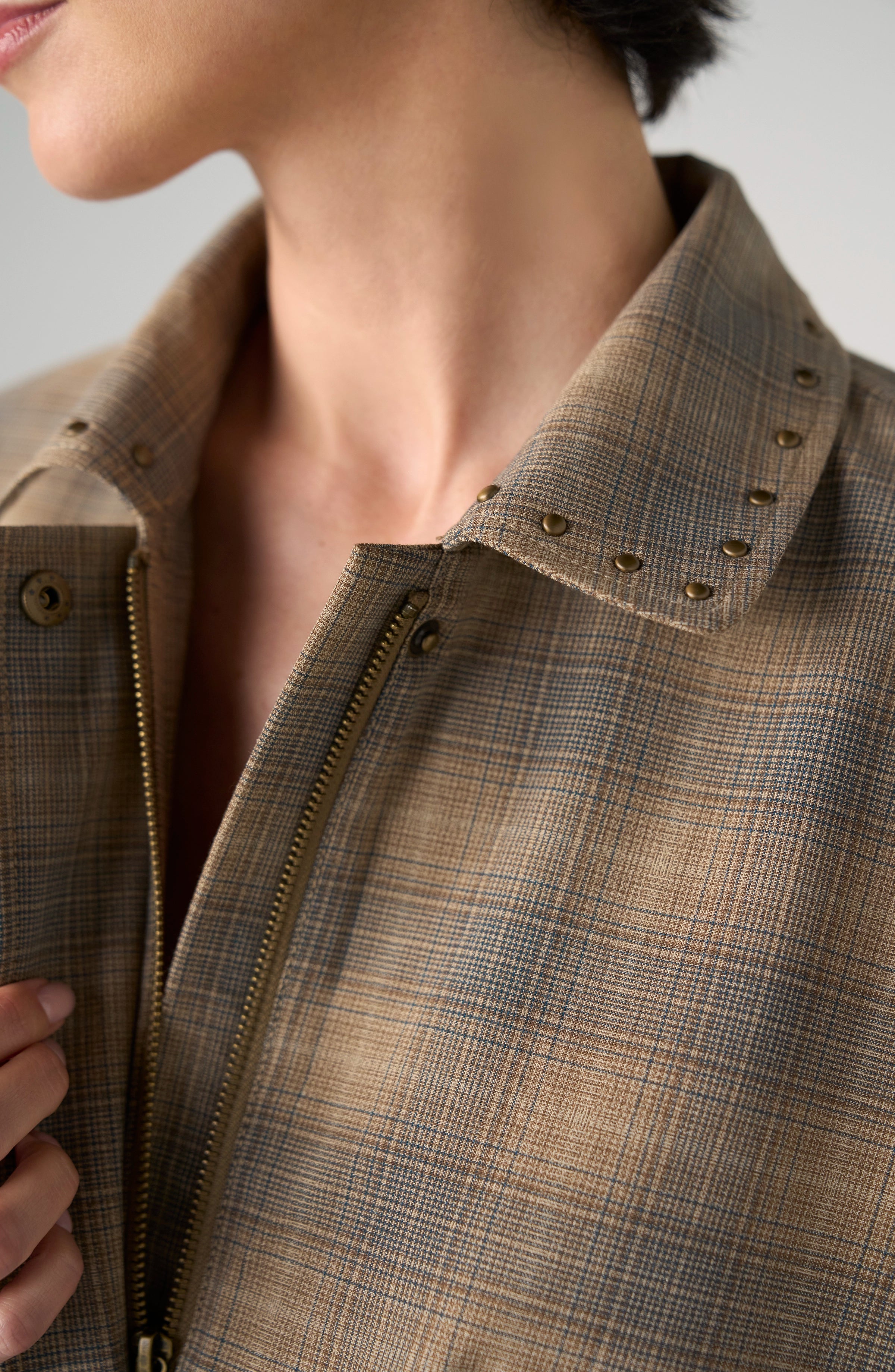OAK MULTI OMBRE PLAID