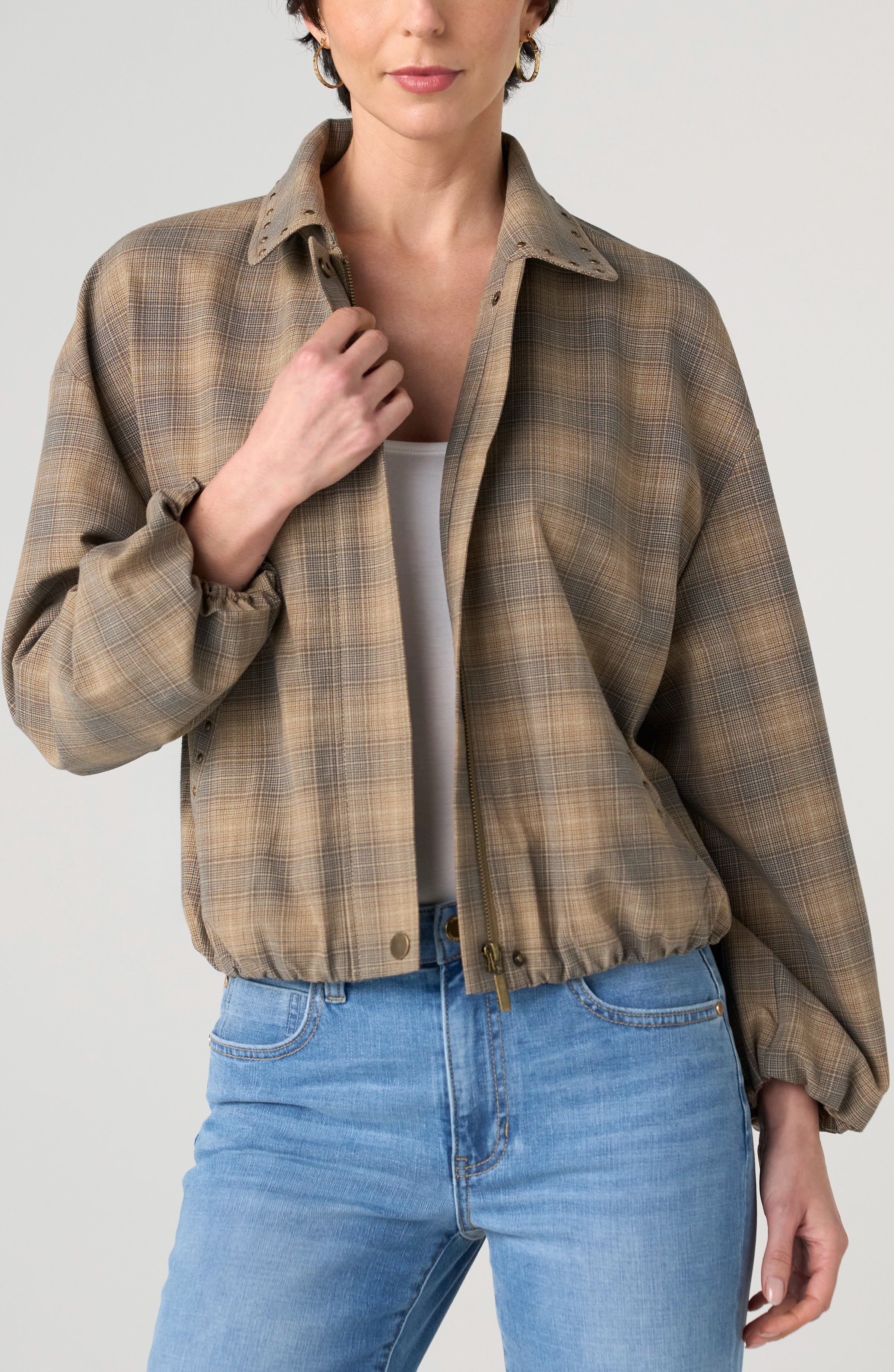 OAK MULTI OMBRE PLAID