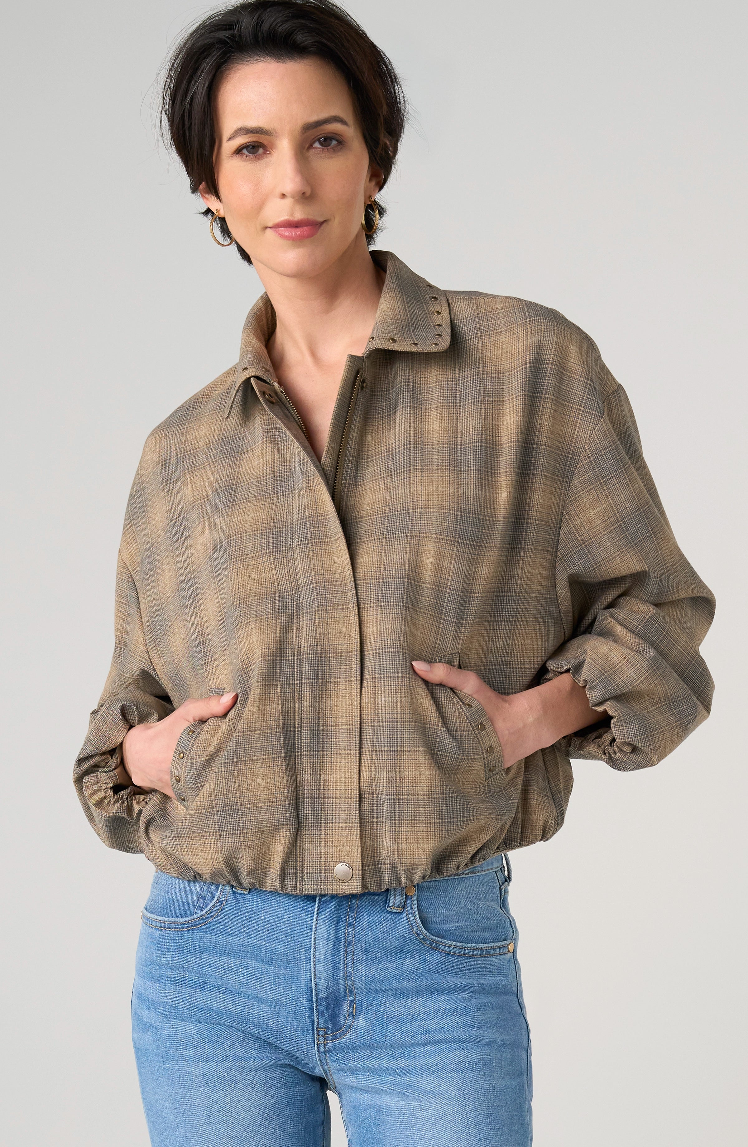 OAK MULTI OMBRE PLAID