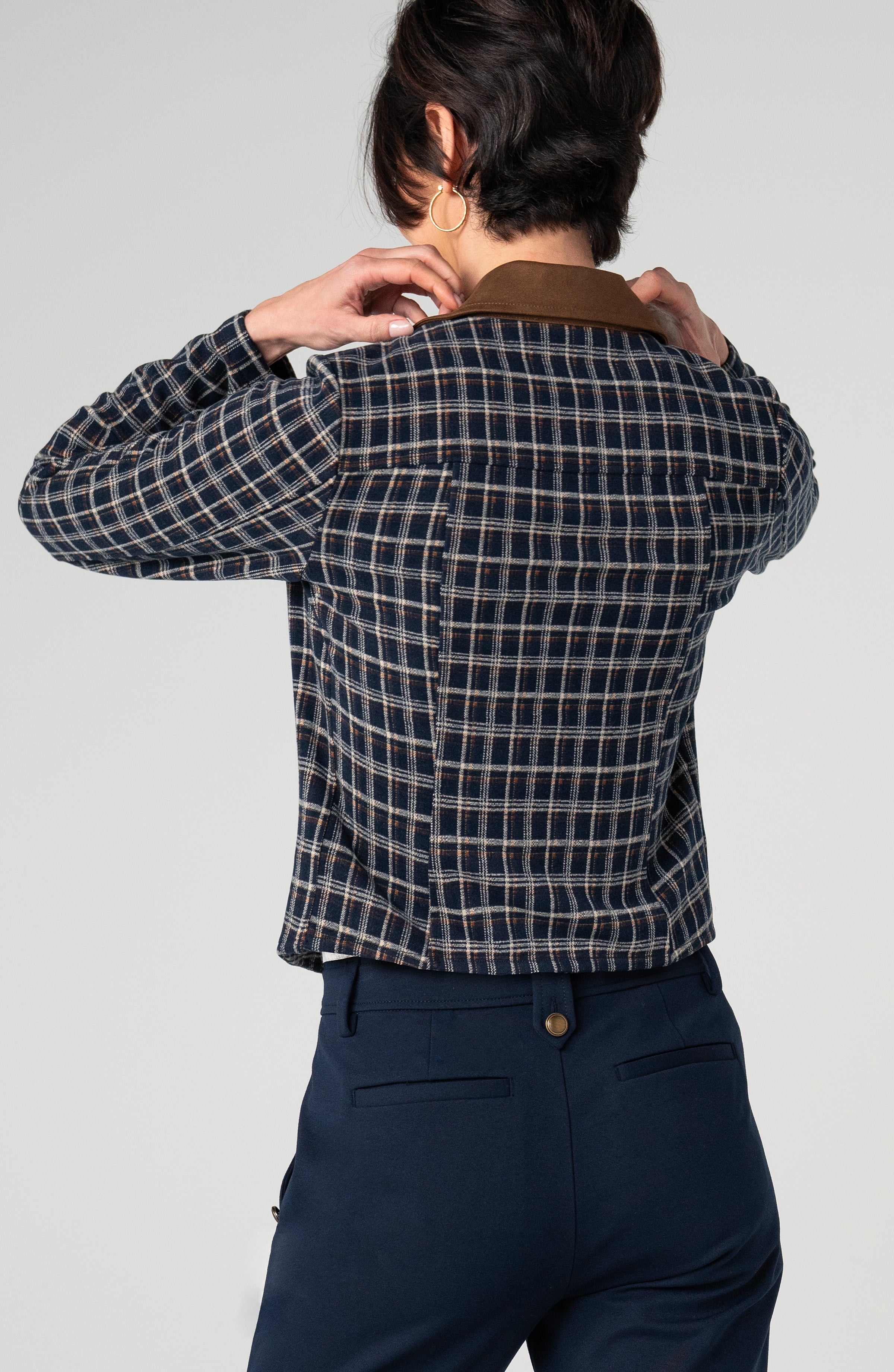 NAVY MULTI TARTAN