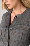 BLACK MULTI HERRINGBONE