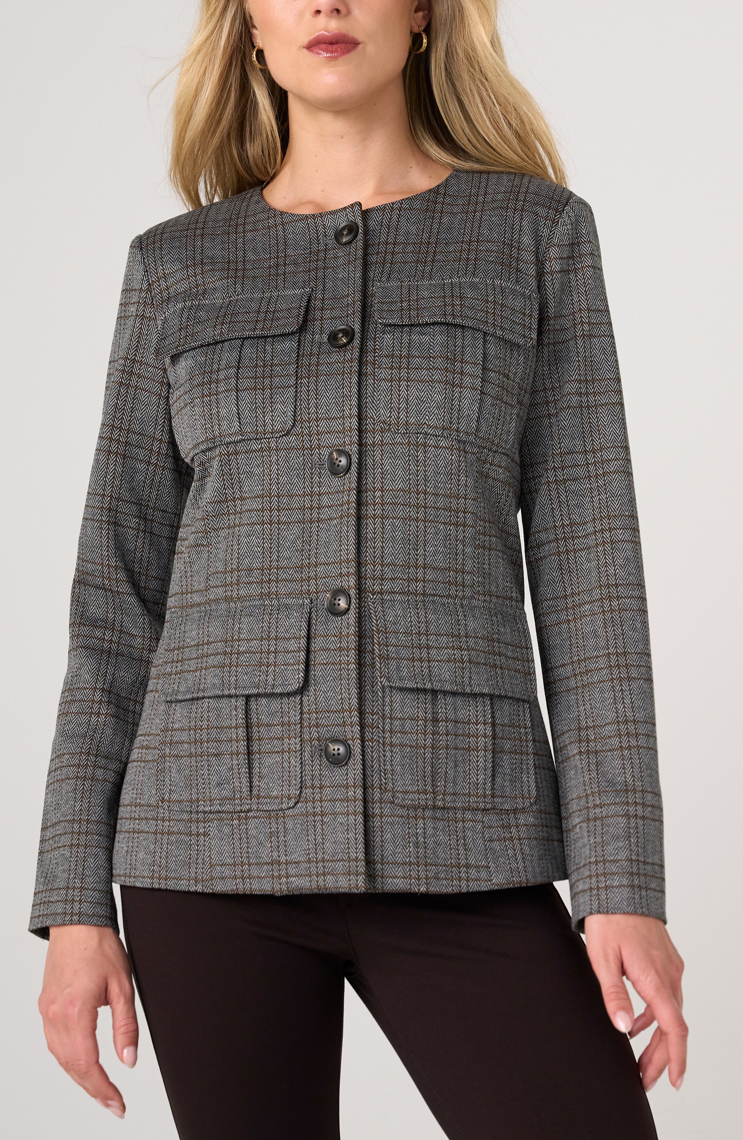 BLACK MULTI HERRINGBONE