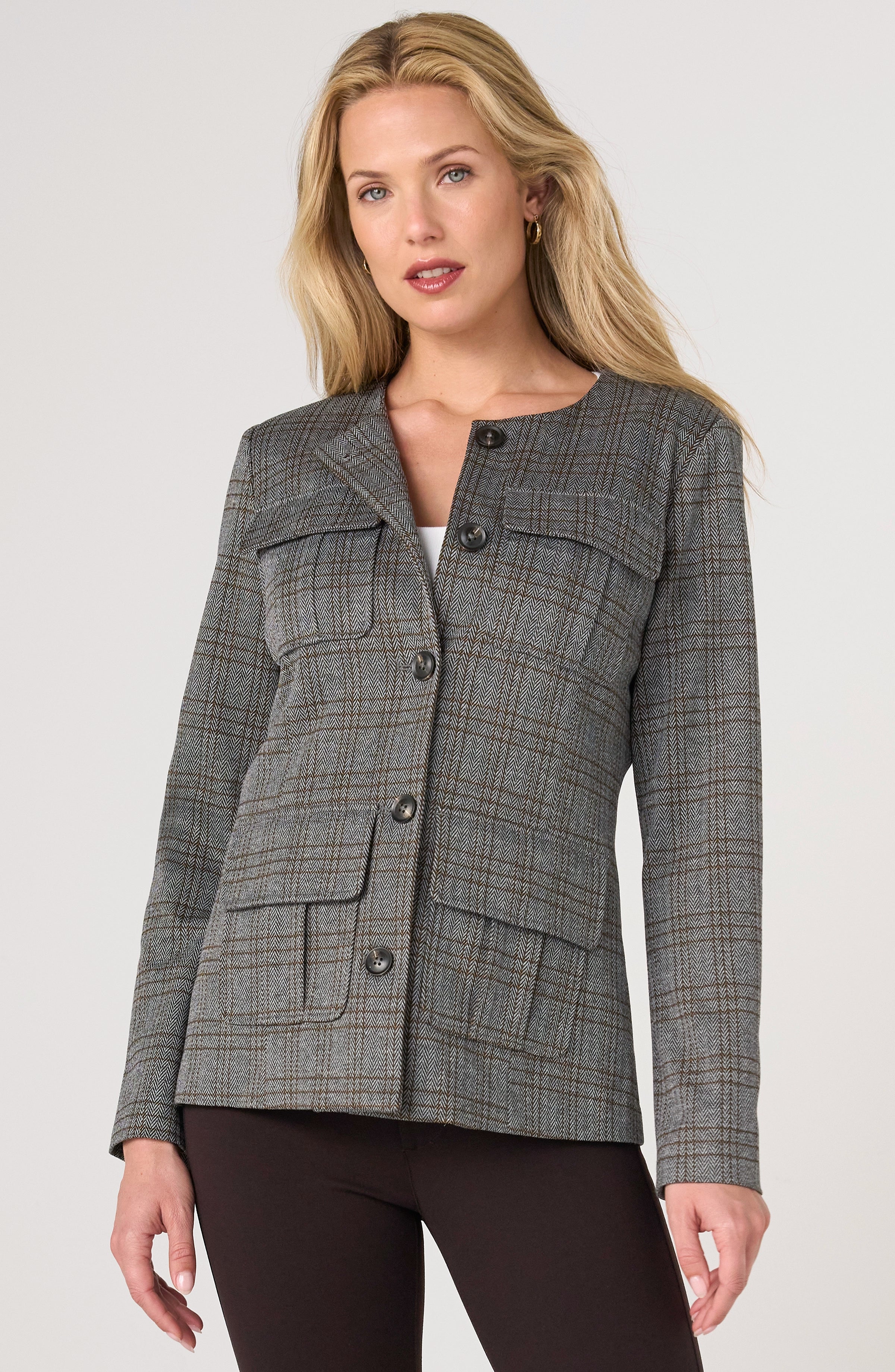 BLACK MULTI HERRINGBONE