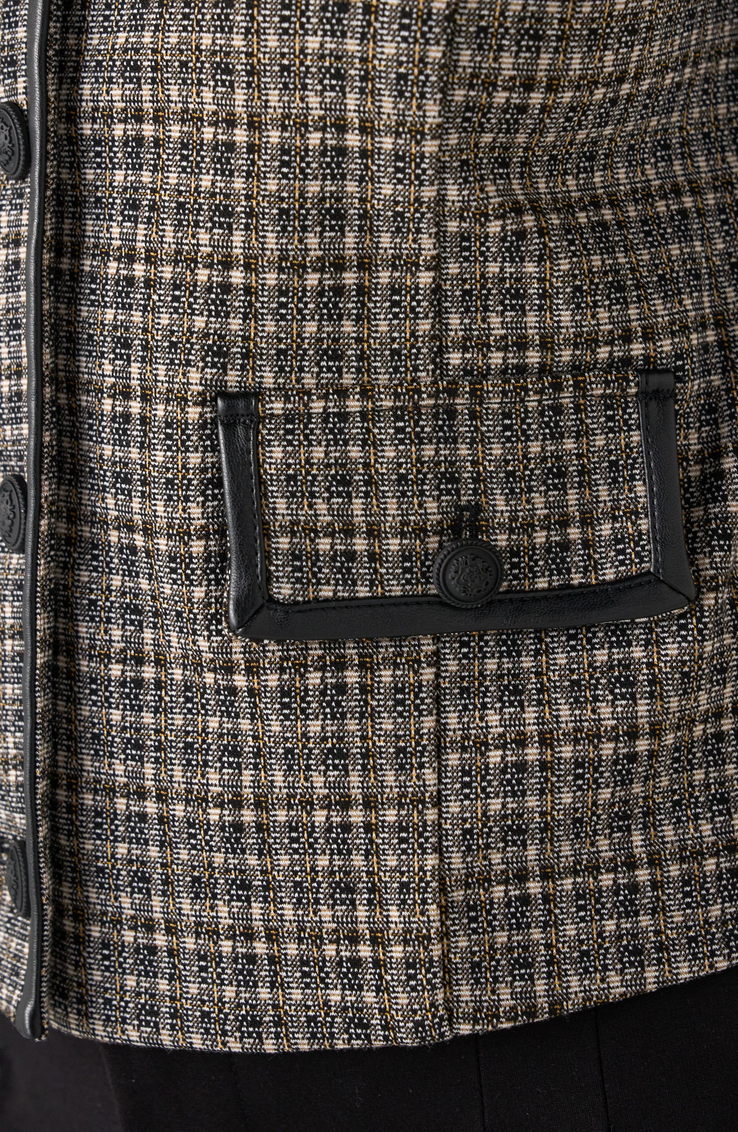 BLACK TAN MINI CHECK