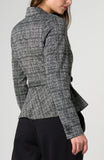 BLACK MULTI TWEED