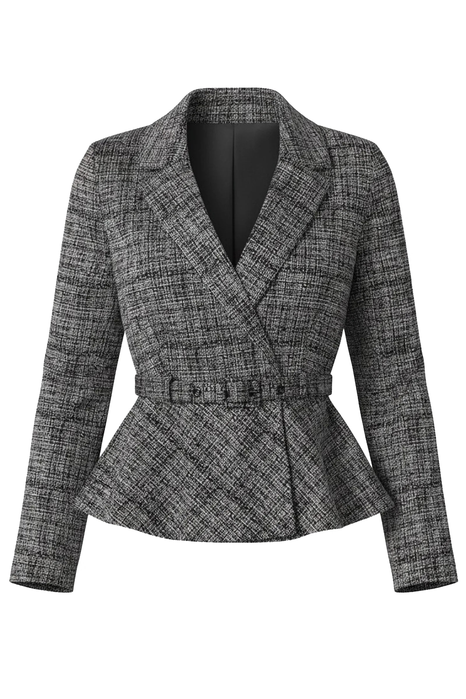 BLACK MULTI TWEED