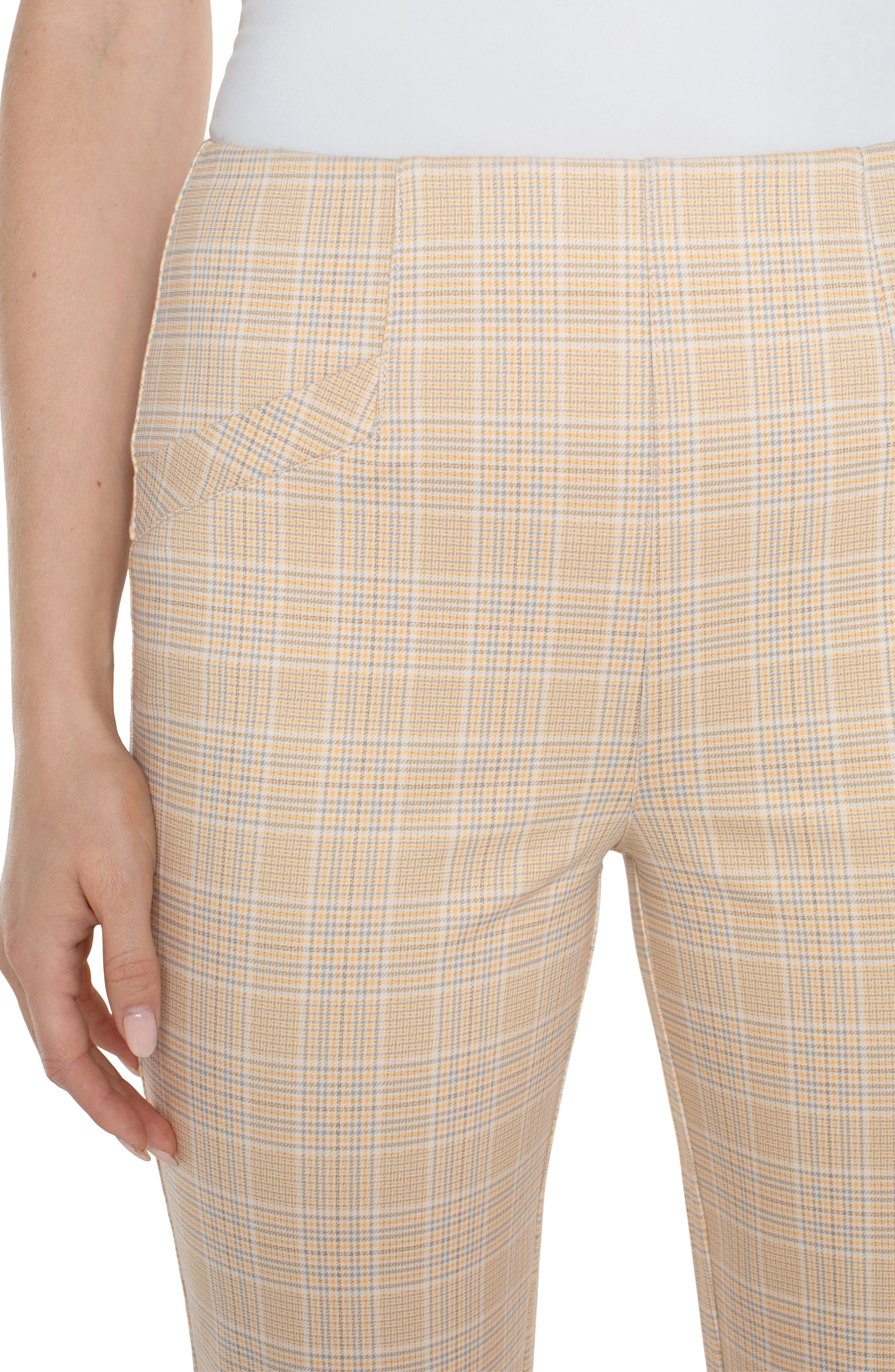 FLAXEN GOLD GLEN PLAID