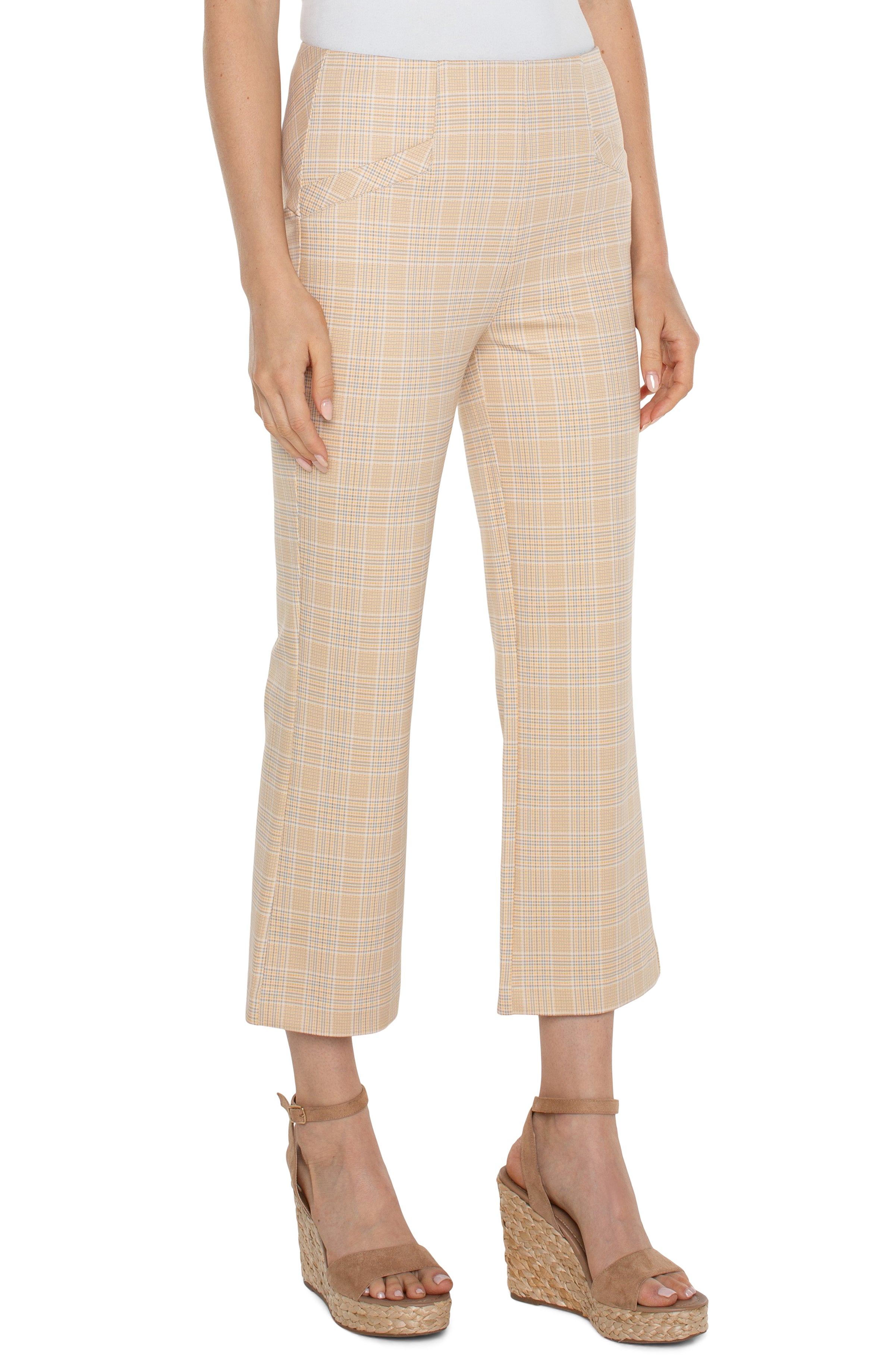 FLAXEN GOLD GLEN PLAID