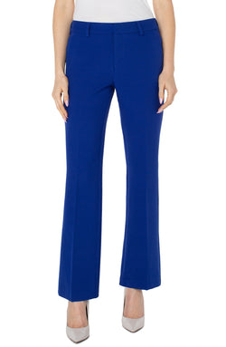 Open KELSEY FLARE TROUSER ROYAL VIOLET-1 in gallery view