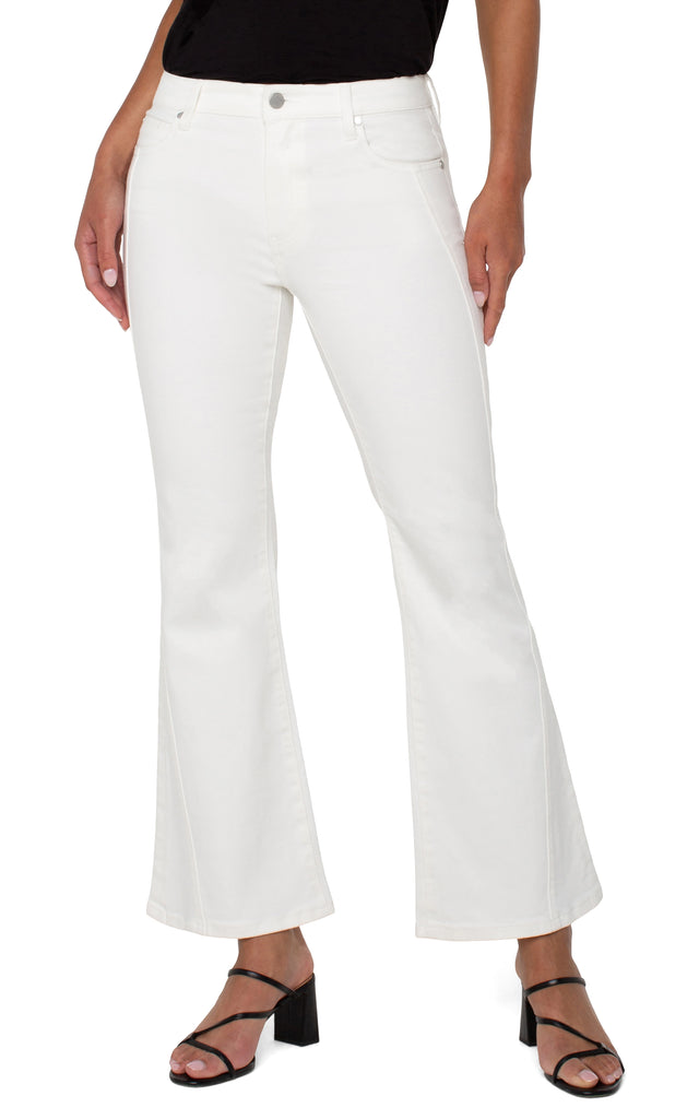 (取寄) リバプールロサンゼルス レディース ハンナ フレア ウィズ シーミング Liverpool Los Angeles women Hannah Flare With Seaming Bone White HANNAH FLARE WITH SEAMING – LIVERPOOL LOS ANGELES