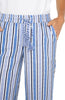 WHITE BLUE MULTI STRIPE