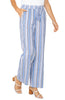 WHITE BLUE MULTI STRIPE