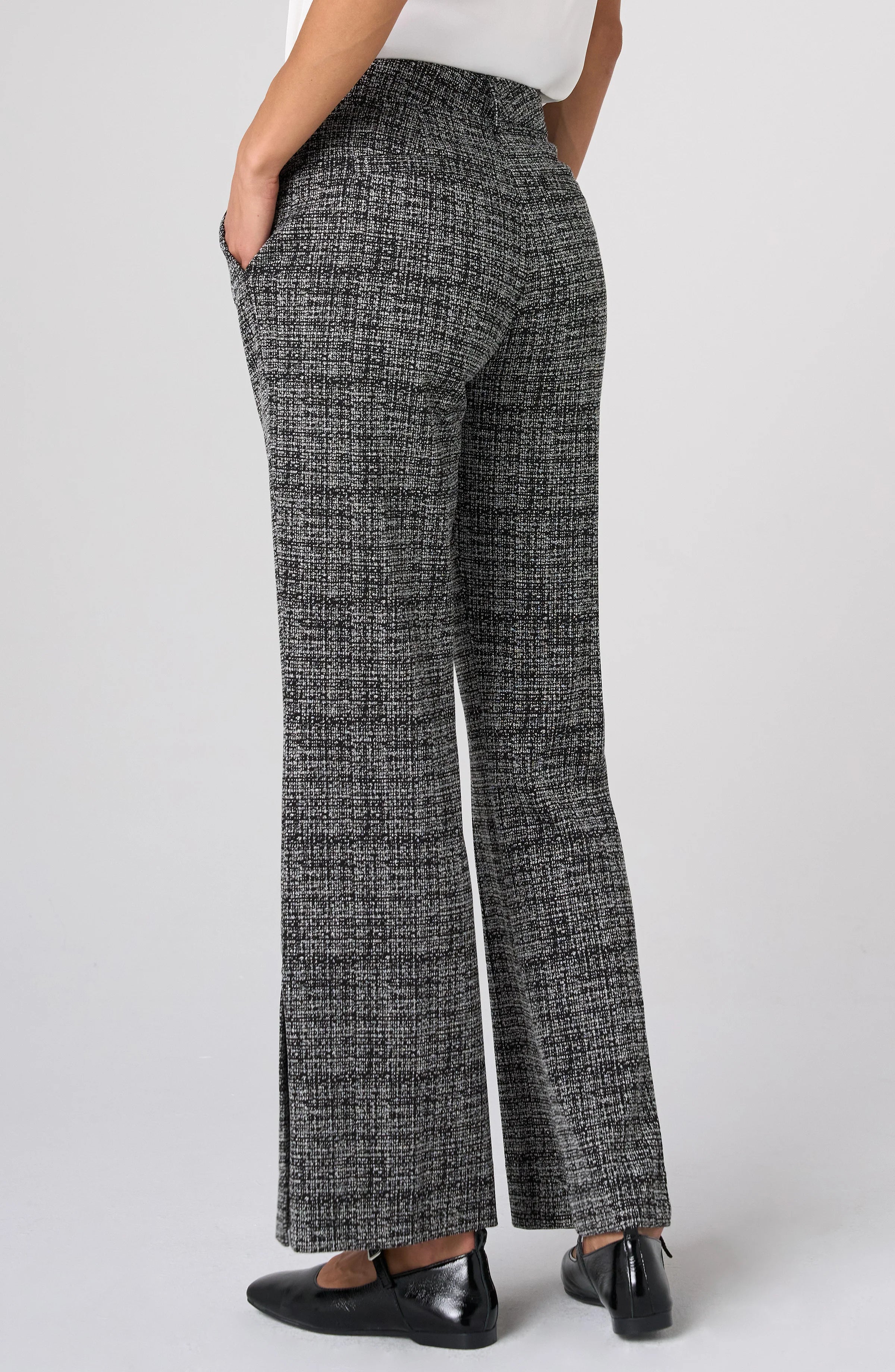 BLACK MULTI TWEED
