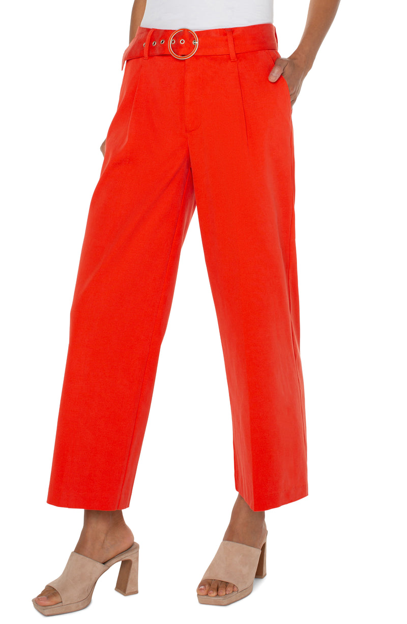 BELTED STRAIGHT TROUSER-4