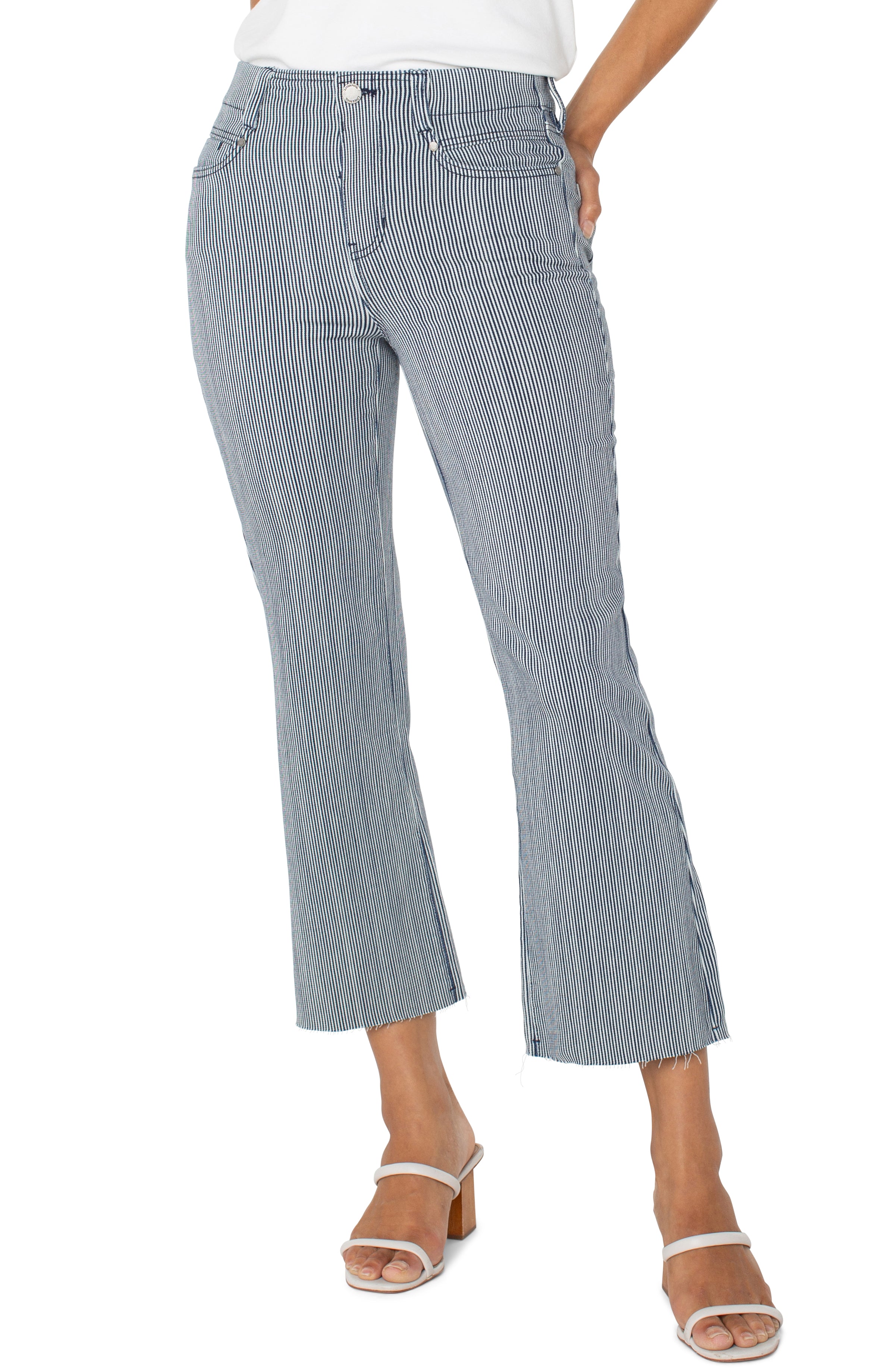 NAVY WHITE STRIPE