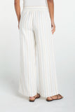 CREAM BLUE MULTI STRIPE