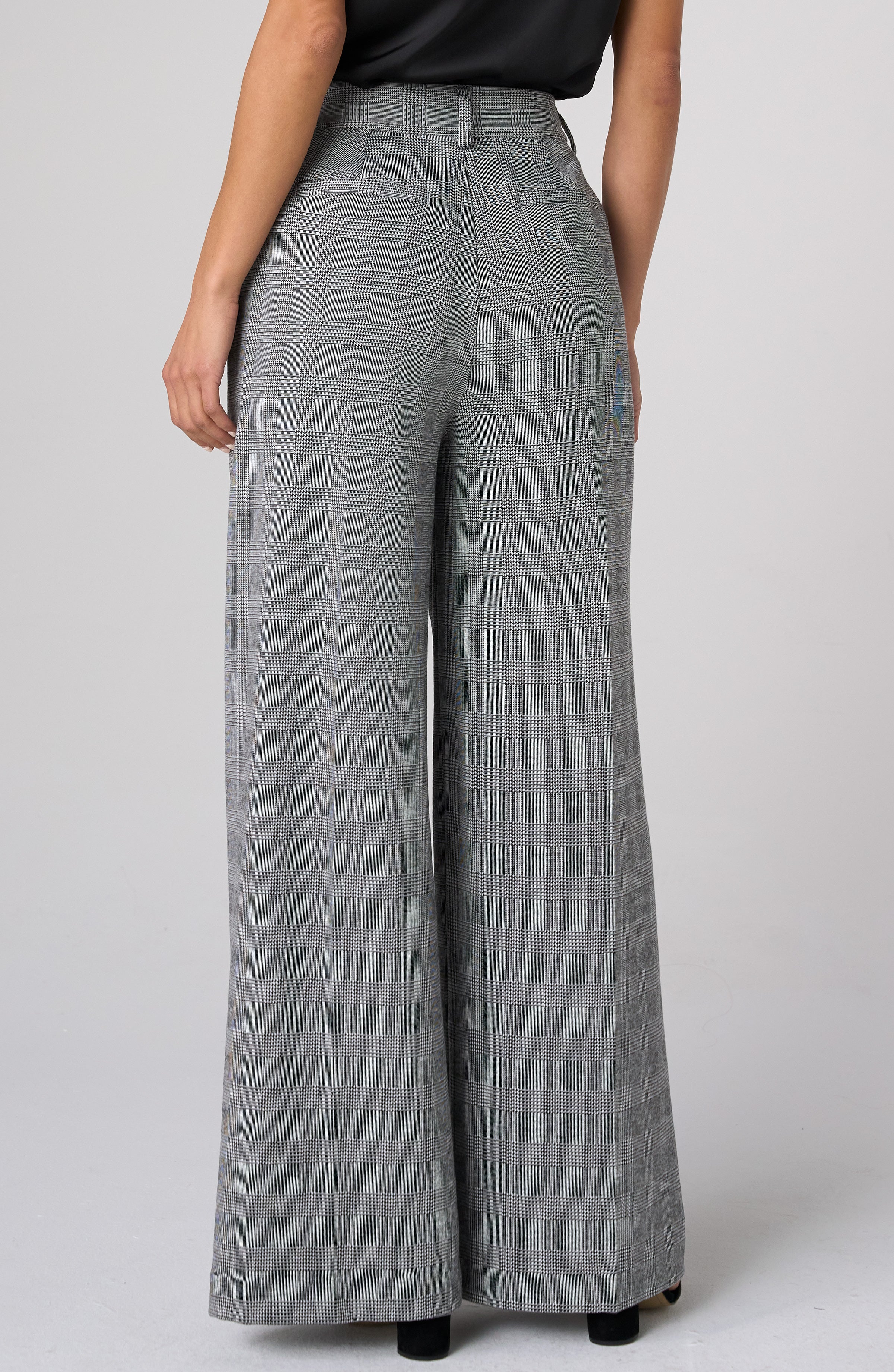 BLACK WHITE GLEN PLAID