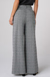 BLACK WHITE GLEN PLAID